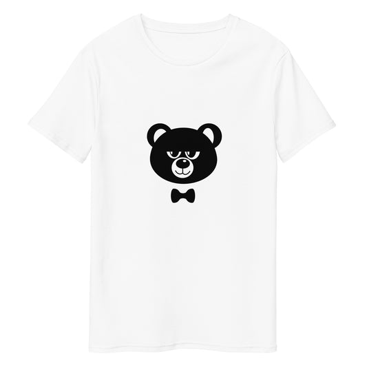 Herren-T-Shirt aus Premium-Baumwolle "HBF" (Augen halb offen)