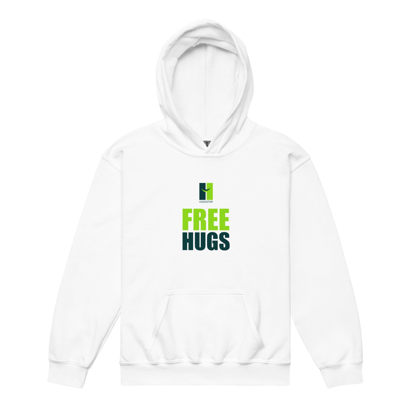 Heavy-Blend Hoodie for Youth “Free Hugs”