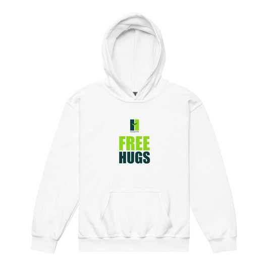 Heavy-Blend Hoodie für Jugendliche "Free Hugs"