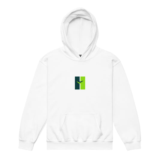 Heavy-Blend Hoodie für Jugendliche "Huggster Logo"